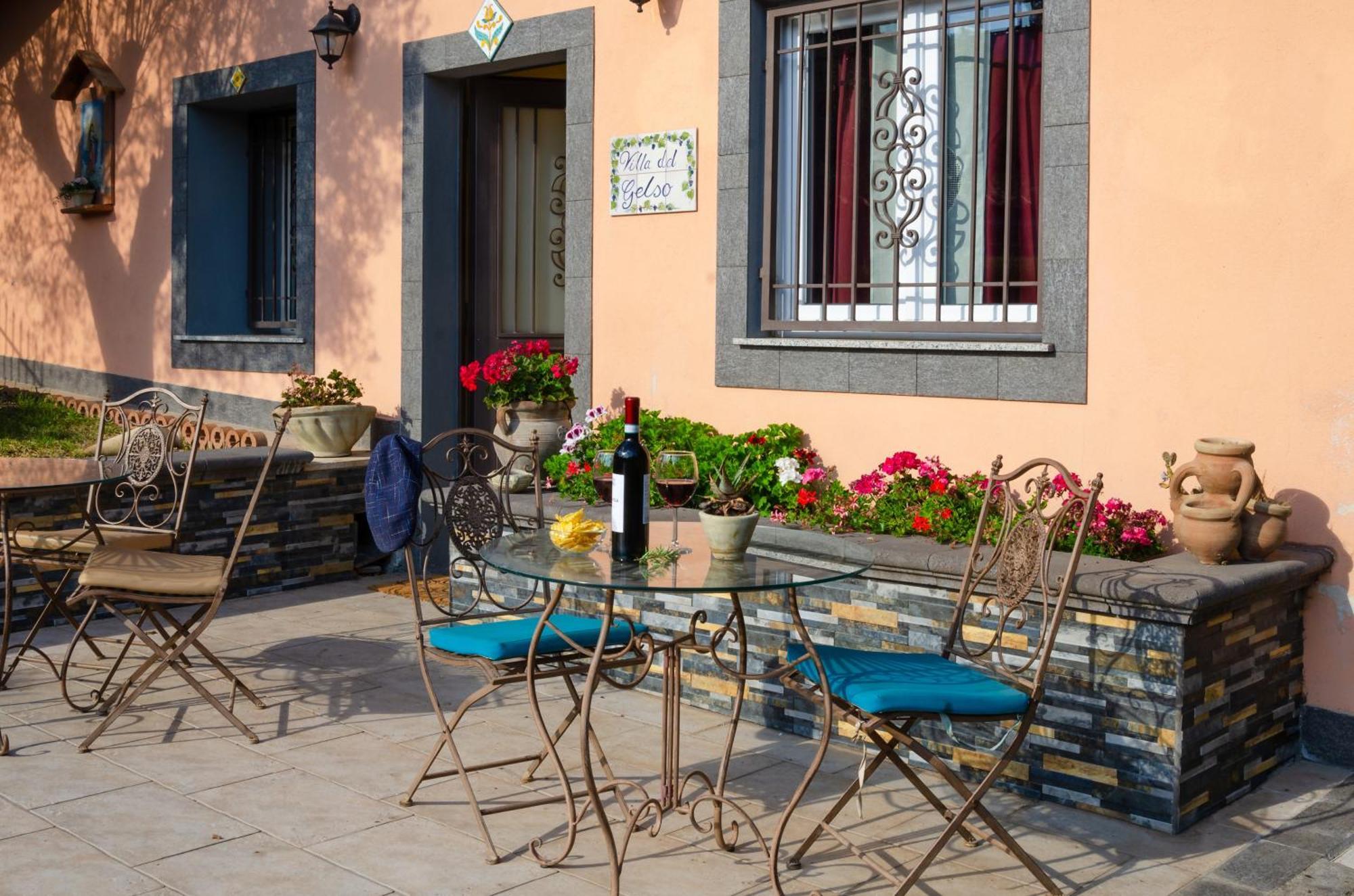 Villa Del Gelso Chalet Nel Parco Delletna Mascali Exteriör bild